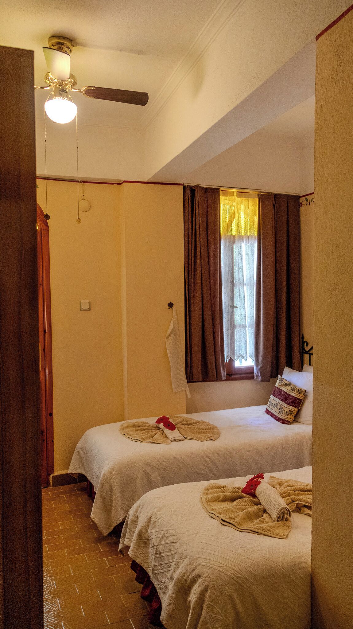 Economy Twin Room, Garden View | Frette Italian sheets, premium bedding, down duvets, Select Comfort beds