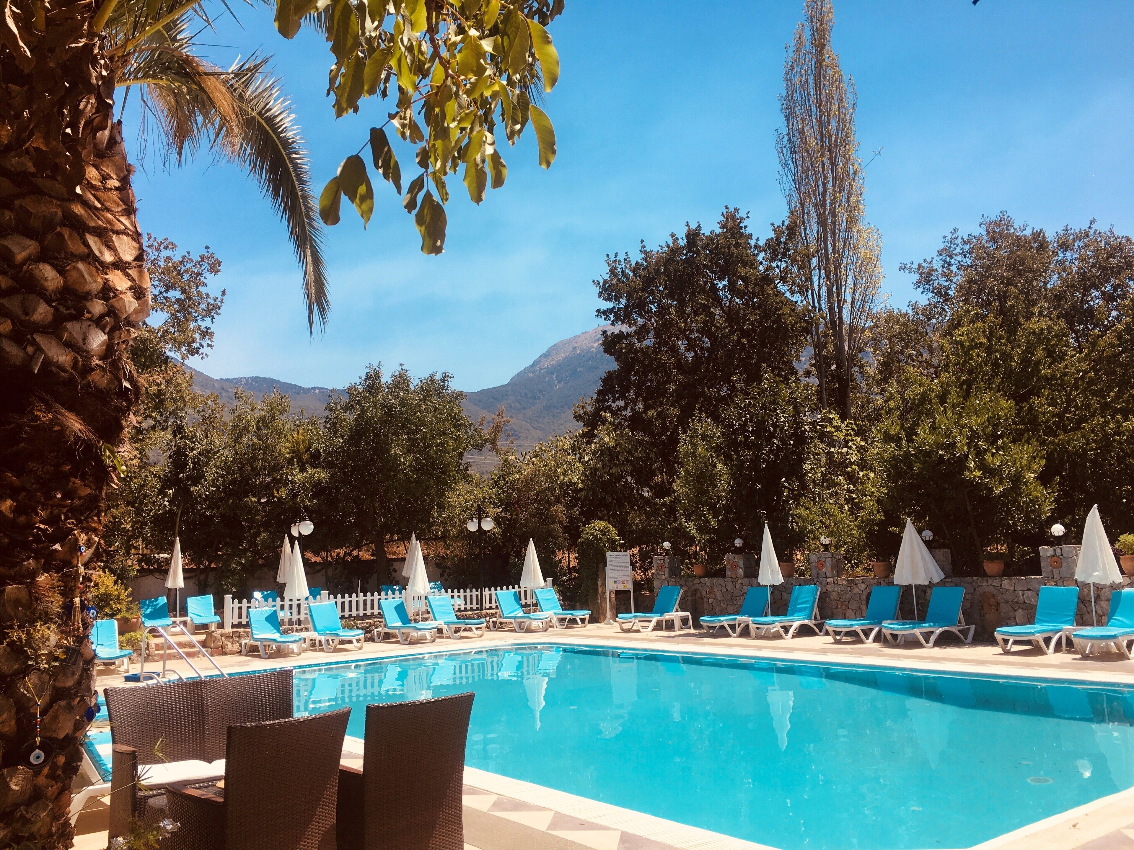 Seasonal outdoor pool