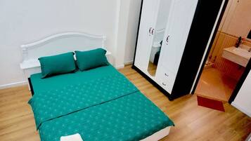 Desk, iron/ironing board, free WiFi