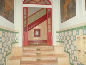 Interior entrance