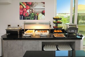 Free daily full breakfast