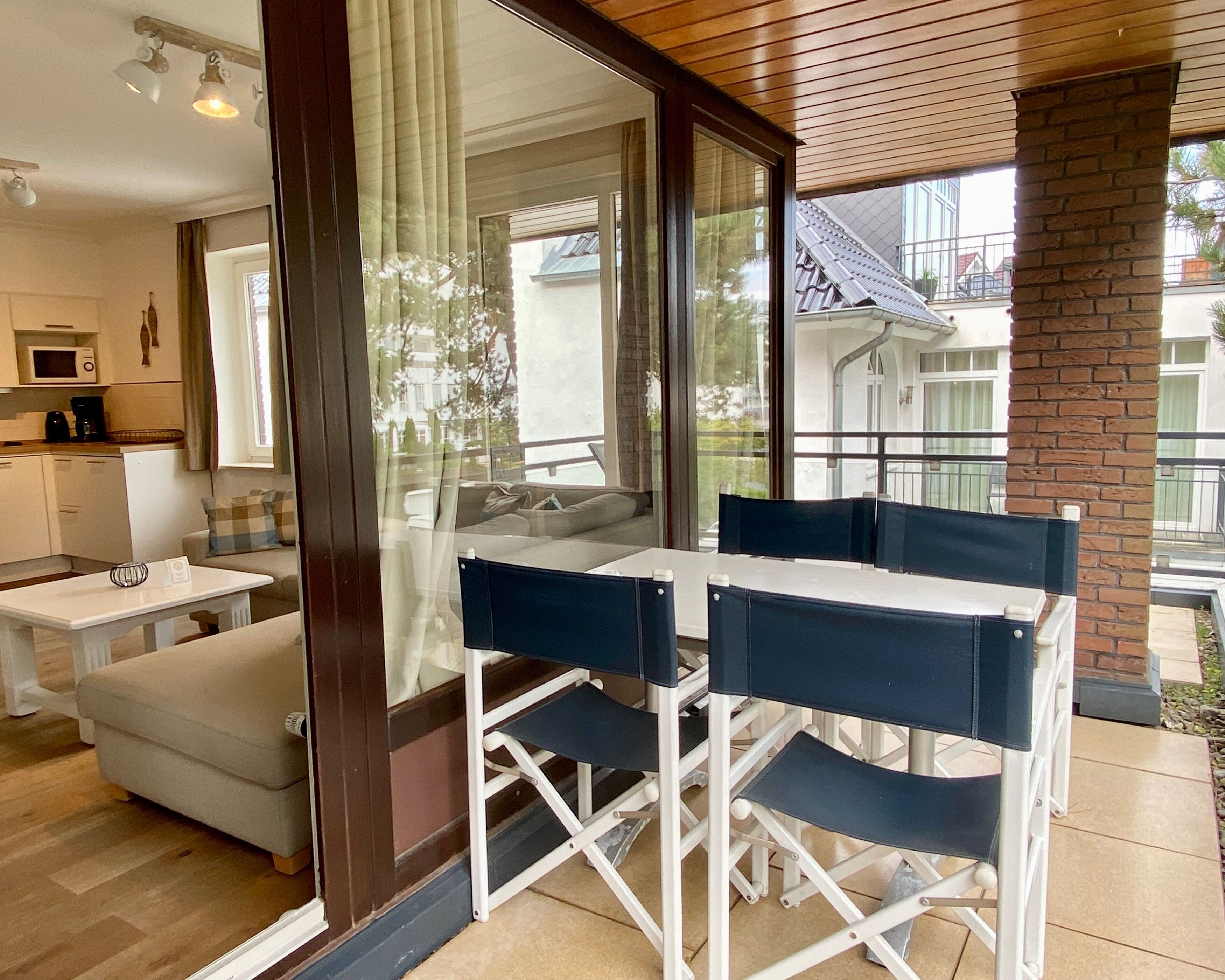 Familiensuite M | Balkon