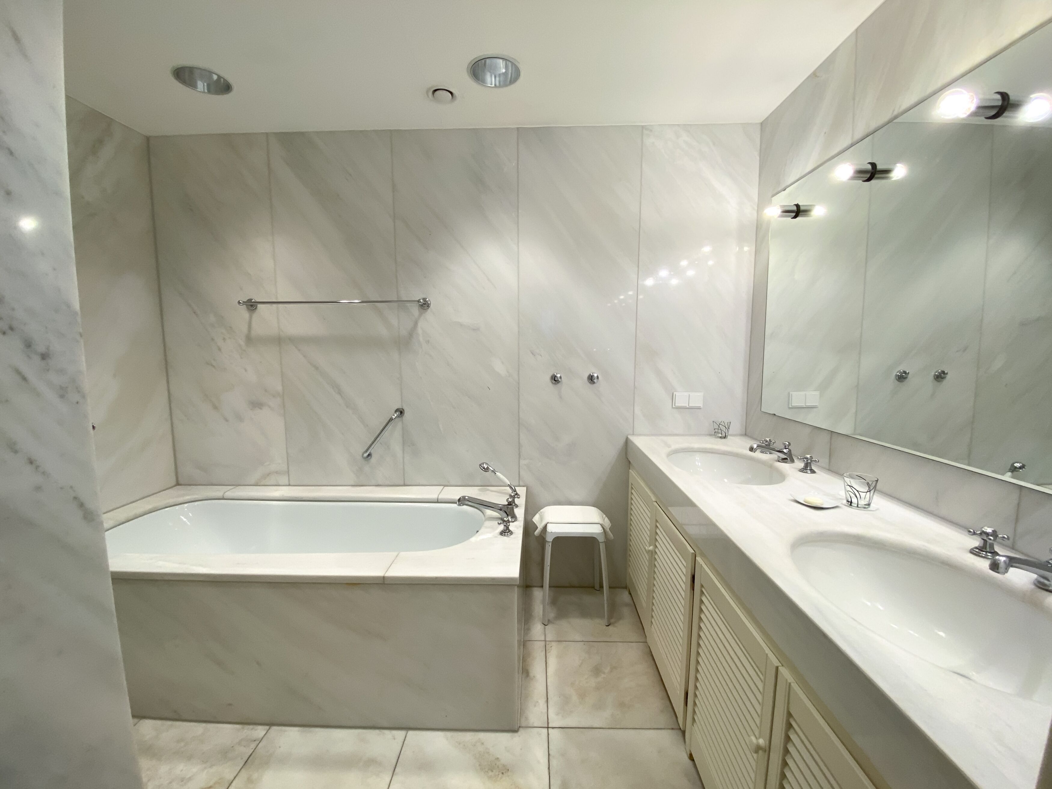 apartment, patio | bathroom | hair dryer, towels