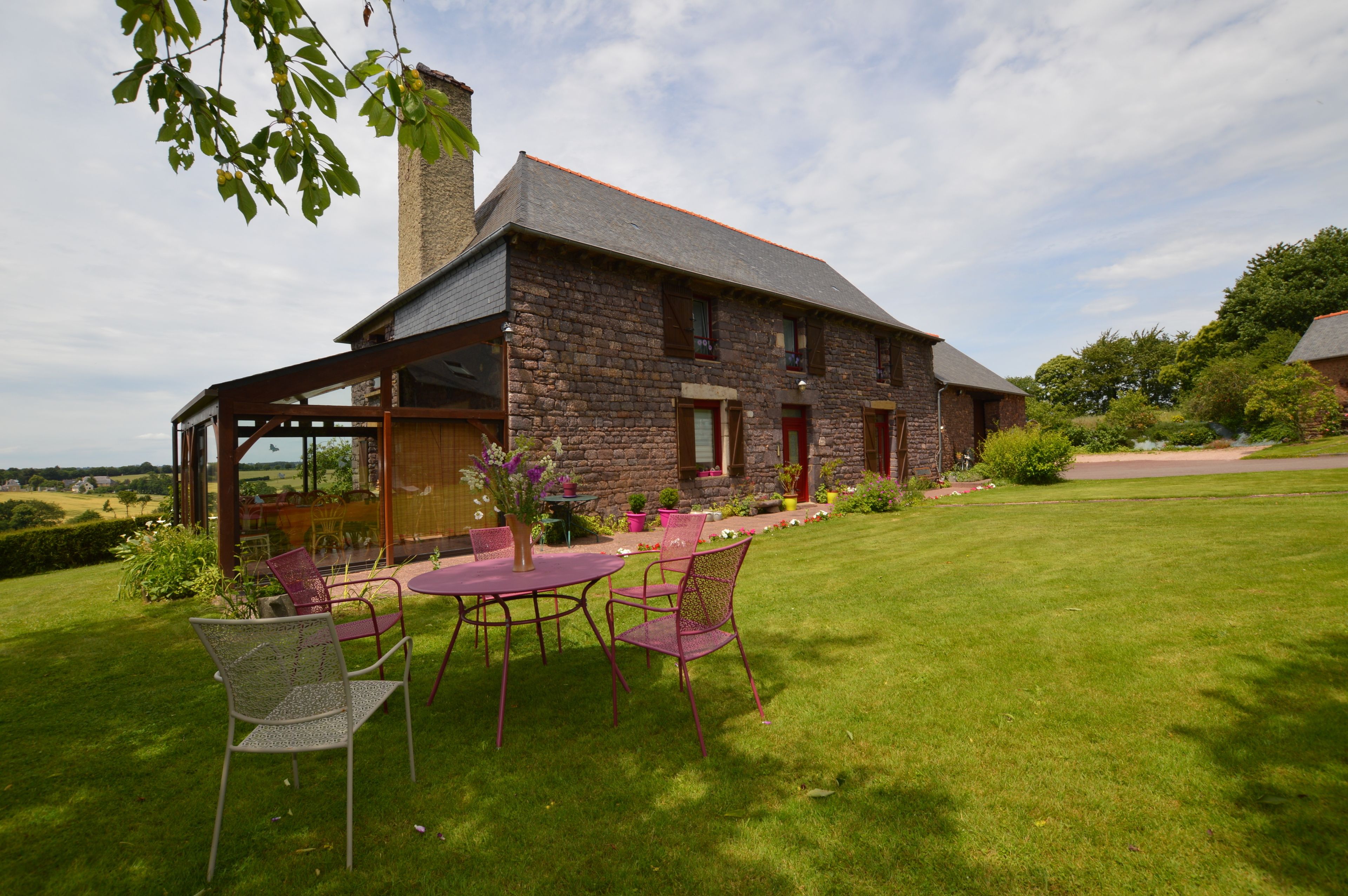 Enceinte de l’hébergement