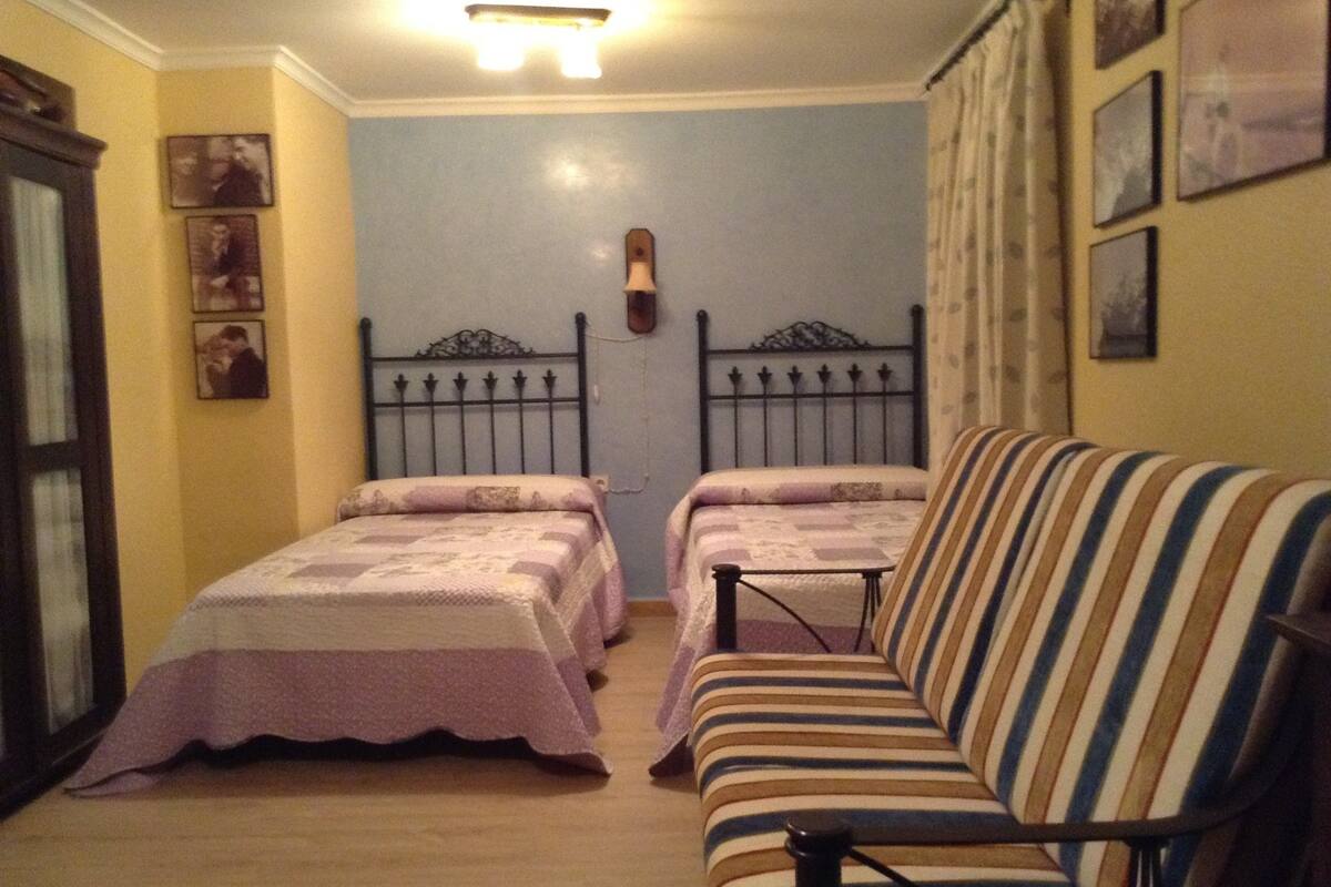 Habitación con 2 camas individuales | Wifi gratis