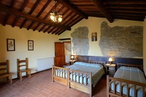 Duplex, 2 Bedrooms (Sagittario) | Minibar, in-room safe, desk, wheelchair access - Agriturismo La Casella (Castelfranco Piandisco)