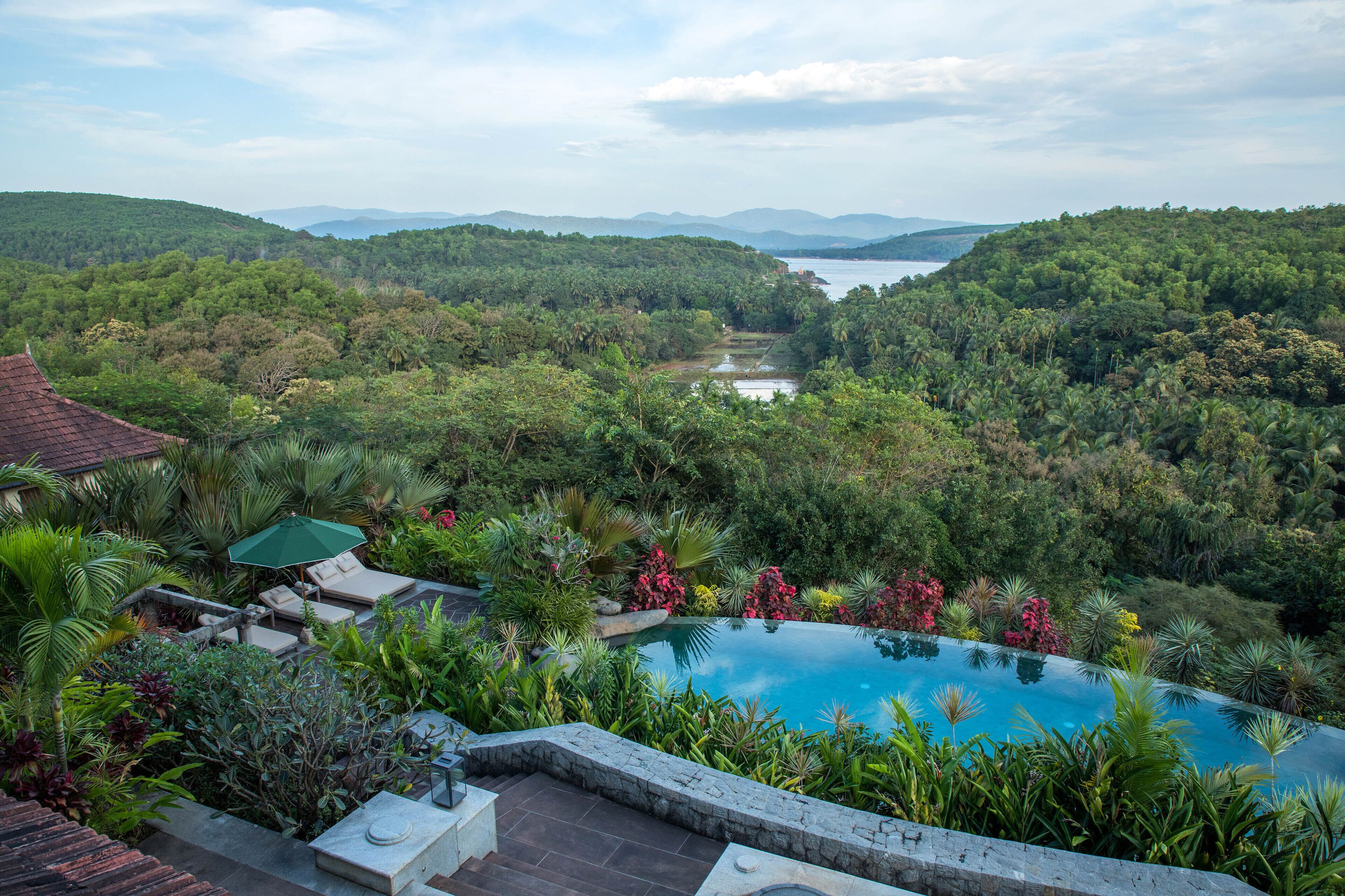 Outdoor pool, free pool cabanas