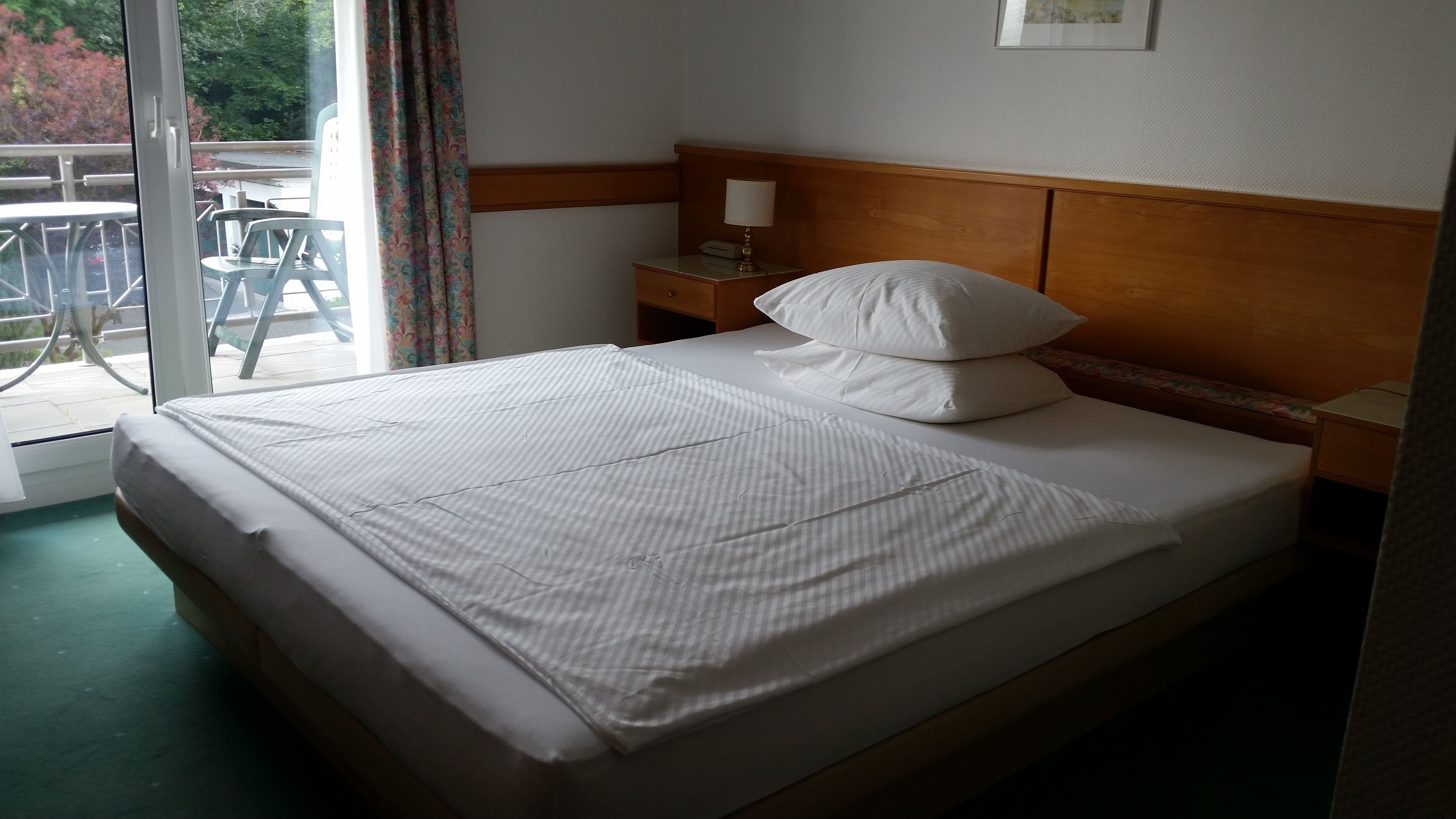 desk, laptop workspace, blackout curtains, free wifi