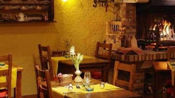Dîner servi sur place