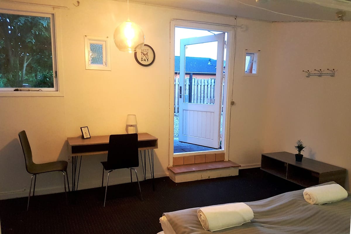 Desk, iron/ironing board, cots/infant beds, free WiFi