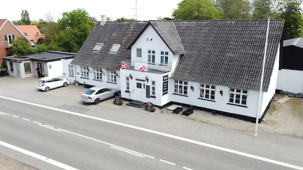 Front of property – evening/night