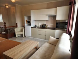 Fjölskyldusvíta | Stofa | Plasmasjónvarp