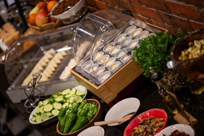 Frokost på farten hver dag (mot et tillegg)