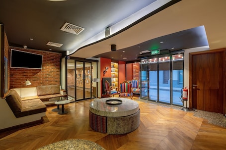 Lobby sitting area