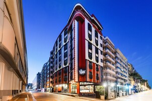 Fachada de la propiedad