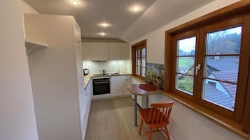 Superior Condo, 2 Bedrooms, Non Smoking | Private kitchen | Fridge, microwave, oven, stovetop