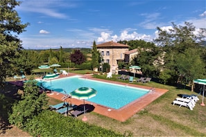 2 outdoor pools, pool umbrellas, sun loungers