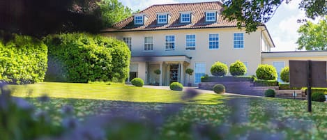 Overnatningsstedets facade