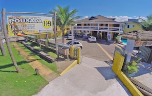 Facciata della struttura