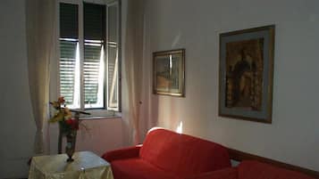 Een flatscreentelevisie