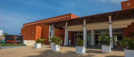 Façade de l’hébergement