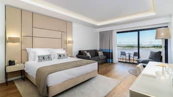 Minibar, in-room safe, desk, laptop workspace