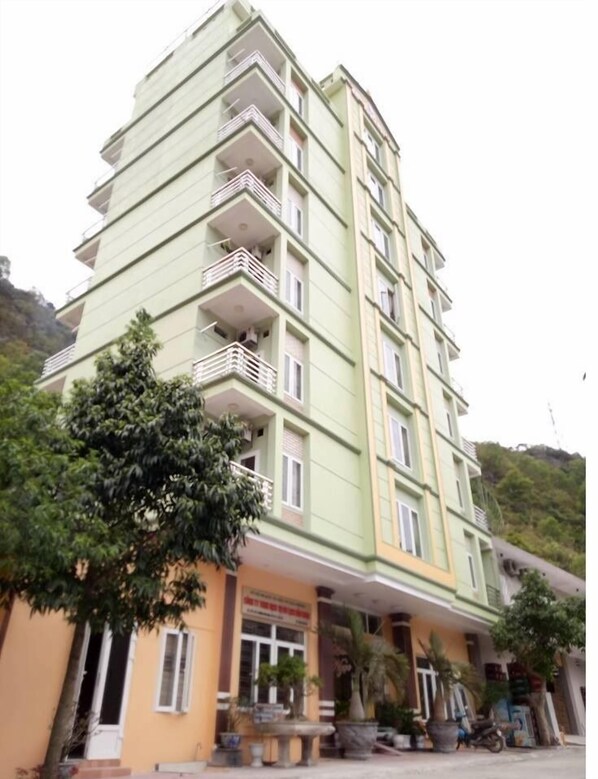 Façade de l’hébergement