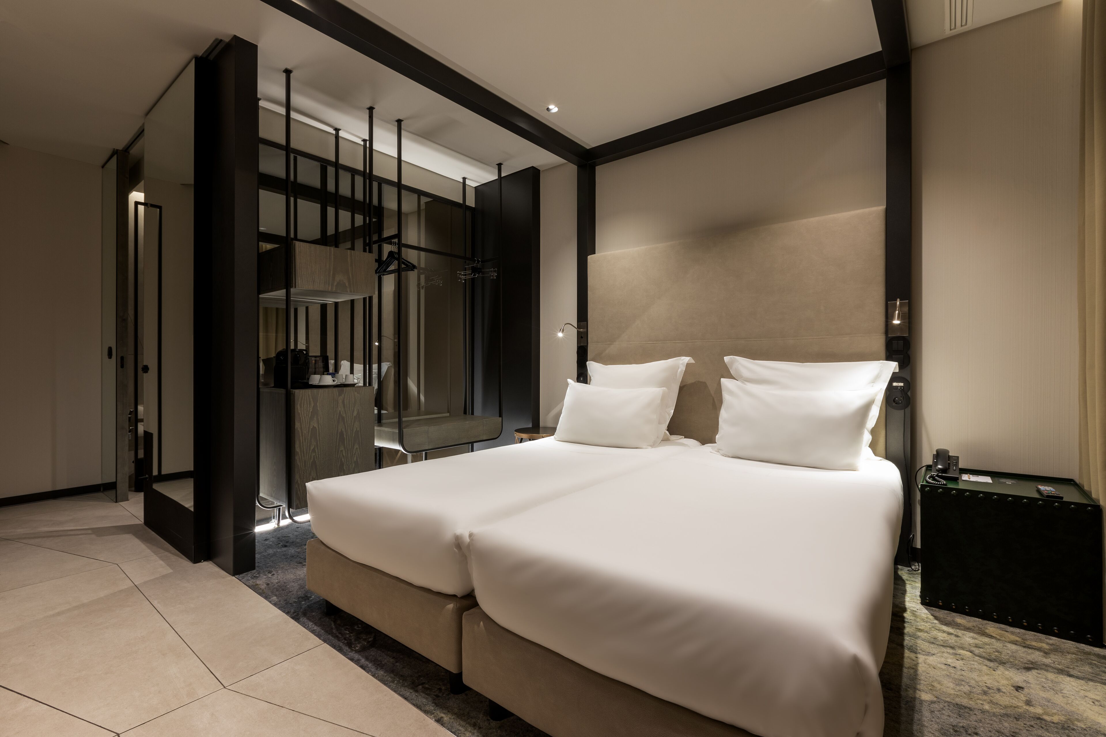 twin room, city view | minibar, in-room safe, desk, blackout curtains