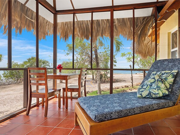 Bungalow, Meerblick | Terrasse/Patio