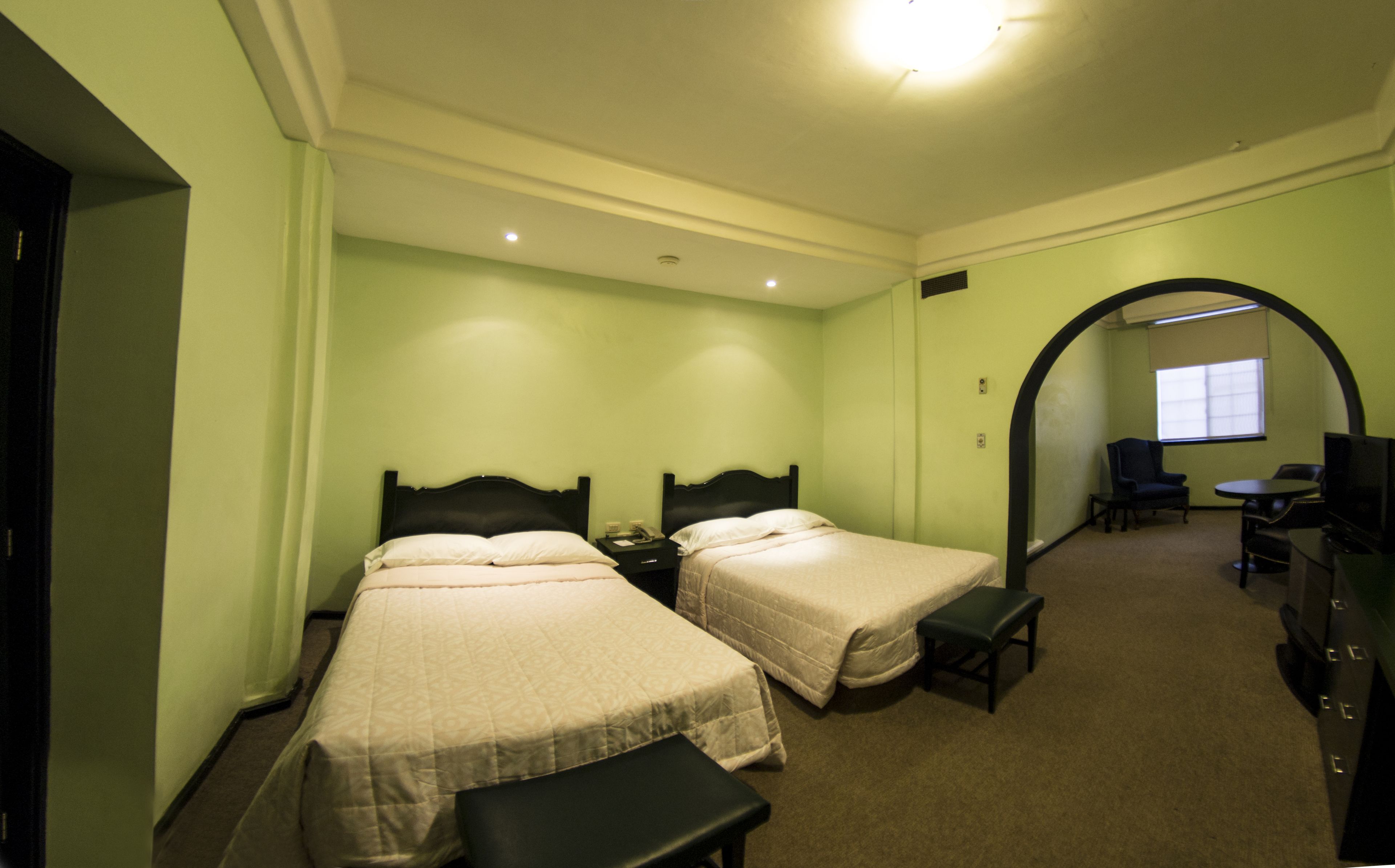 classic double room, 2 queen beds, non smoking | 1 bedroom, in-room safe, iron/ironing board, free wifi