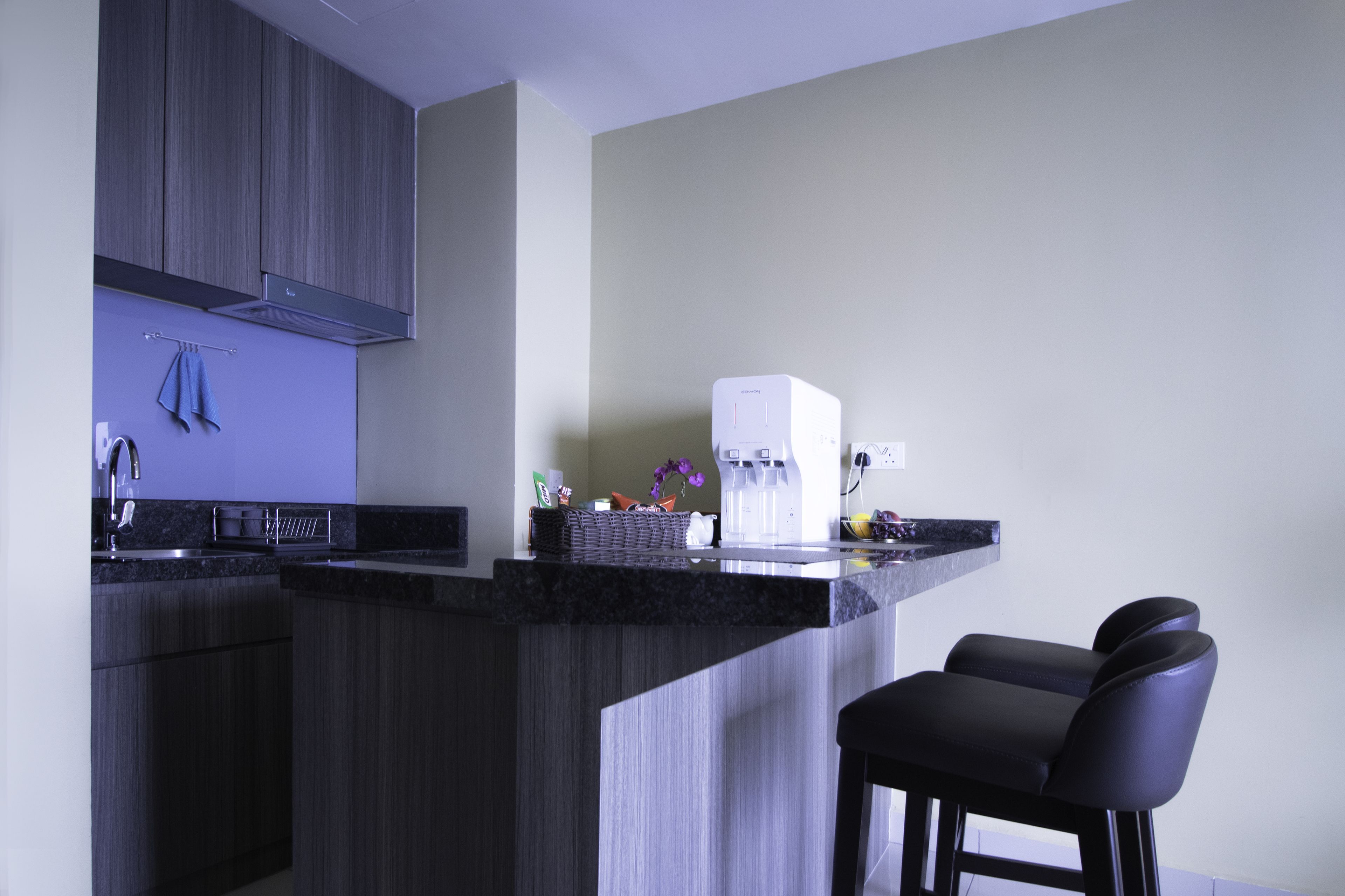 luxury apartment, 1 bedroom, non smoking | private kitchen | fridge, electric kettle