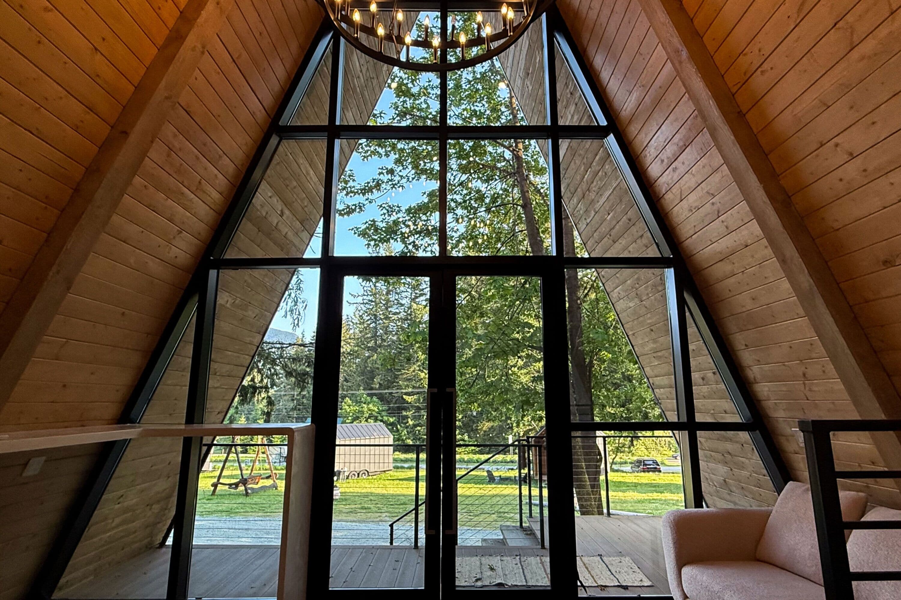 premium cabin | view from room