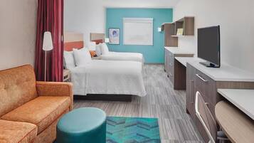 In-room safe, desk, laptop workspace, blackout drapes