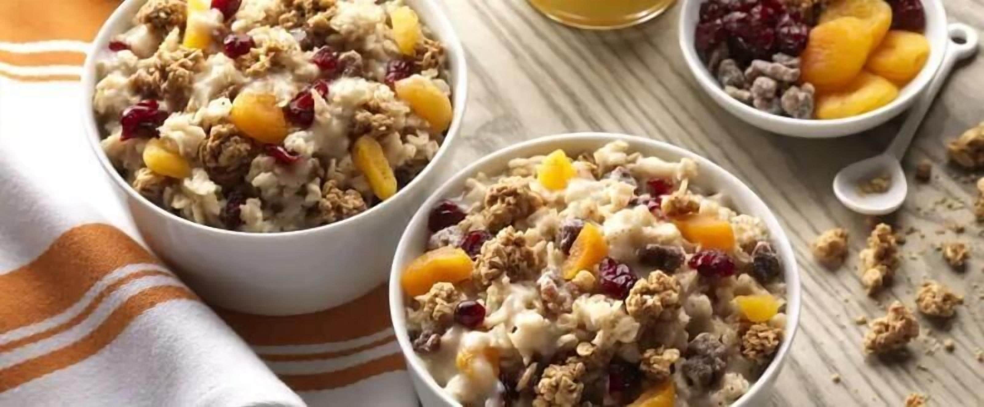 free daily self-service breakfast