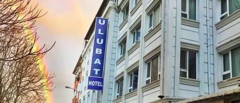 Voorkant van accommodatie