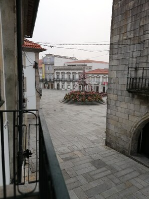 Blick von der Unterkunft