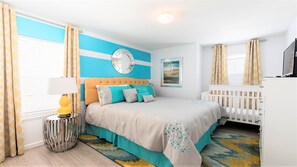 5 soverom, strykejern/-brett, wi-fi og sengetøy