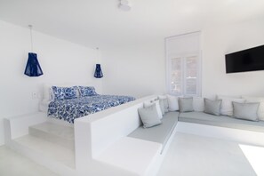 4 dormitorios, tabla de planchar con plancha, Internet y ropa de cama