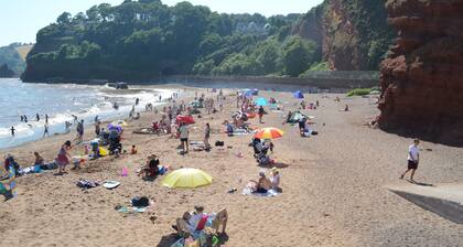 Mead Flat in the Heart of Dawlish with Great Sea Views 150m from the Beach