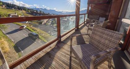 Grand appartement Duplex, Ski aux pieds, centre station, résidence de prestige
