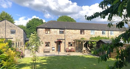 Converted Stone And Timber Barn In Rural Setting On Edge Of Dartmoor