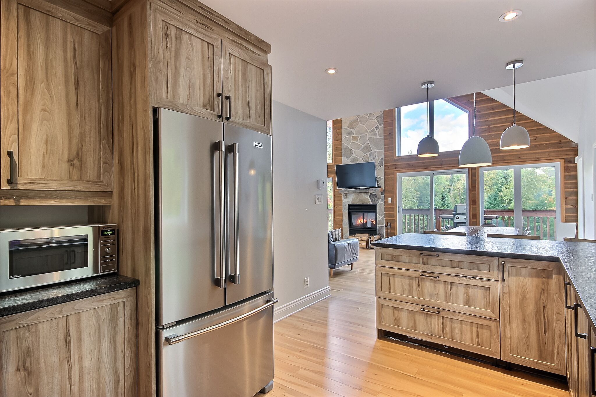 Réfrigérateur, micro-ondes, four, lave-vaisselle