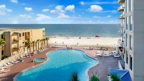 Indoor pool, a heated pool