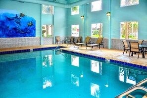 Indoor pool, a heated pool