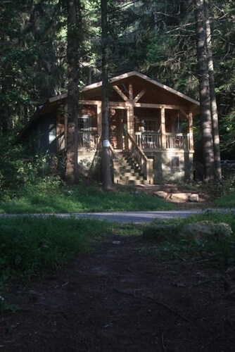Lake Logan Serenity - lakeside cabin, pets welcome, hot tub, fishing, swimming