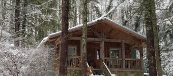 Lake Logan Serenity - lakeside cabin, pets welcome, hot tub, fishing, swimming