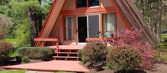 A-frame between State Route 6 and Pine Creek;
1 mile east of Gaines.