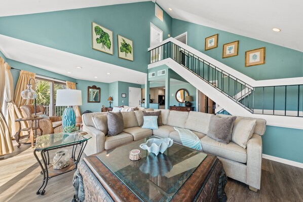 TV - Ocean View 3BR Spinnaker! Steps to Beach, Pools, Dining, Golf! Amenity Cards! (Seabrook Island)