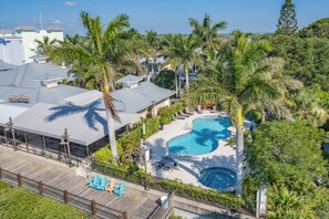 Pool - Riverfacing Townhome in The Village at New Smyrna Marina  - 19 Old Feger (New Smyrna Beach)