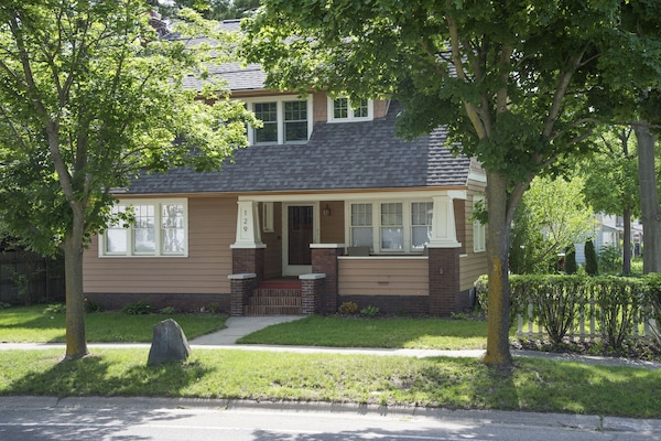 The Bobeda Bungalow is steps to downtown Flushing and has ample parking,
